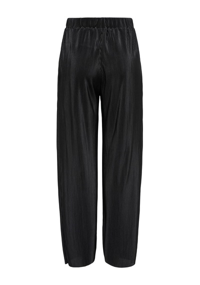 Only Onlclaudıa Plısse Wıde Pant Ptm Kadın Siyah Pantolon - 15346906 Siyah