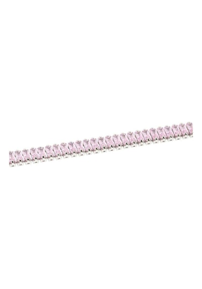 Merano Design 4mm Pembe Baget Choker Pembe