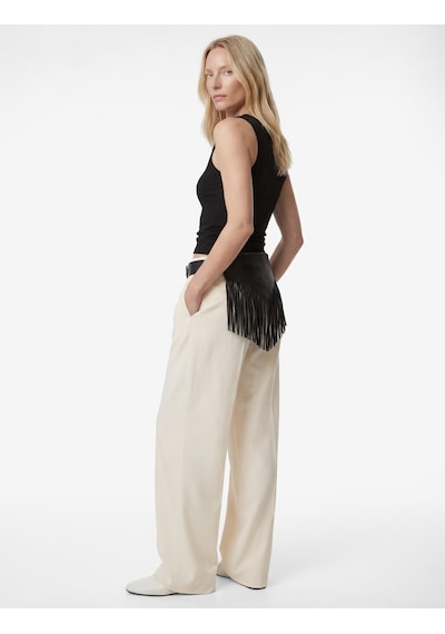 Koton Pamuklu Slim Fit Kolsuz Kayık Yaka Bluz Siyah 6sak10029ek Siyah