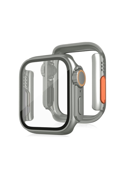 Apple Watch 41mm Watch 49mm Kasa Dönüştürücü Ve Ekran Koruyucu - Yıldız Işığı