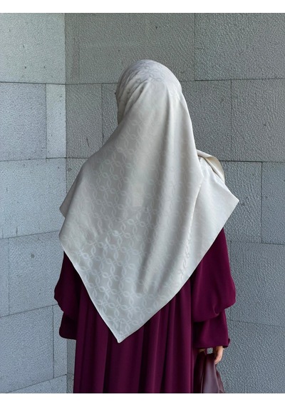 Qalortex Scarf Premium Jakarlı Mira B.boy Eşarp -fil Dişi