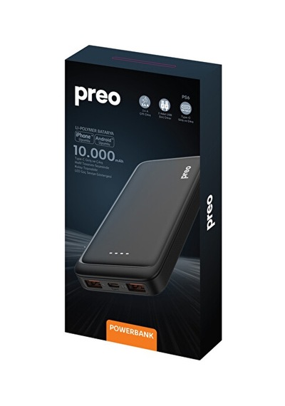 Preo Ps6 10000mah Powerbank Renkli