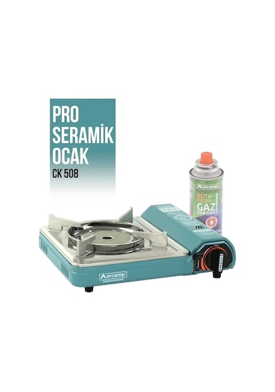 Orcamp Tekli Portatif Pro Seramik Ocak Mavi Ck-508 Mavi