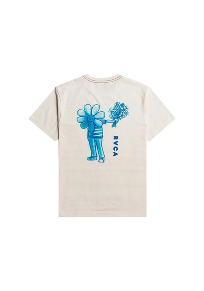 Rvca Evyzt00113-anw Flower Friend Ss Tee Erkek Spor Tişört 001