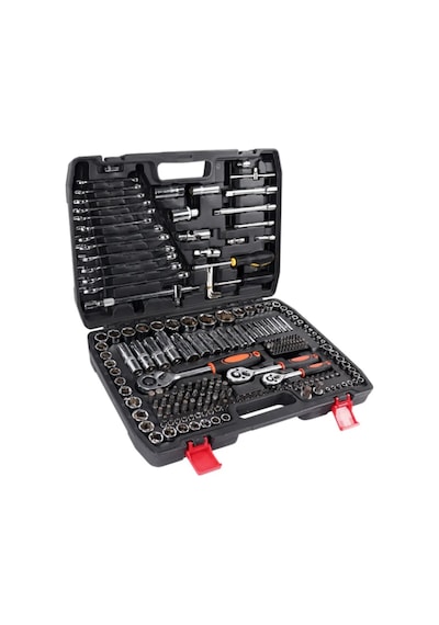 Moonshop 216 Parça Lokma Anahtar Takımı CR-V 1/4 Cırcırlı Parlak