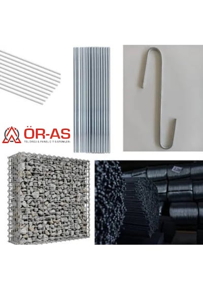 Çubuk Tel Galvanizli 3,50 Mm 1- Kg X 100 Cm Doğrutulmuş Tel