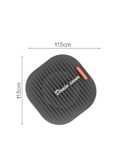 Süzgeçli Lavabo Gider Koruyucu Mat Gri Bx40 Renkli