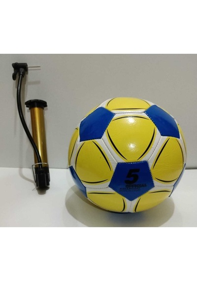 Janva Futbol Topu ve Şişirme Pompası Beyaz