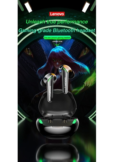 Lenovo XT92 Bluetooth Kulak İçi Oyuncu Kulaklığı