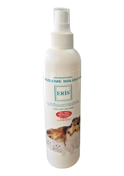 Eris Anti Bakteriyel Evcil Hayvan Temizlemeye Uygun Sprey 250 Ml