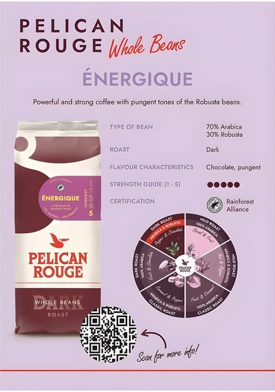 Rouge Energıque İntensity Çekirdek Kahve 1 Kg Çekirdek Kahve