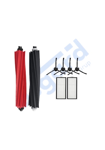 Roborock Q5, Q5+, Q5 Pro,q5 Pro+ Uyumlu 1 Ana Fırça 4 Yan Fırça 2 Filtre Pkt-iasgf0000482