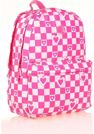 Kaukko Nature Soft Sırt Çantası Pink Heart K1714