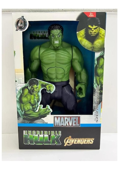 Hulk Figürü - Sesli Işıklı 30 Cm Yeşil Dev Hulk Figürü , Hulk Oyuncak, Hulk, 30cm Hulk