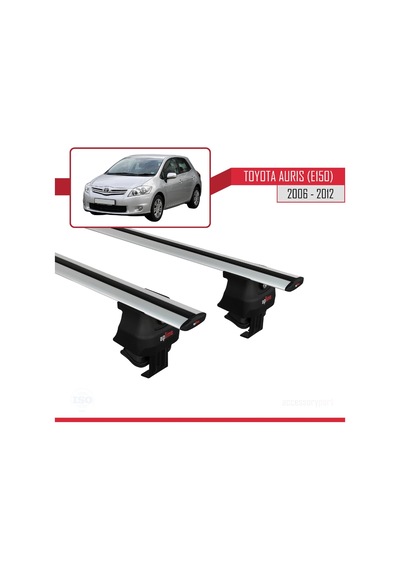 Toyota Auris / Corolla E150 2006-2012 Arası İle Uyumlu Ace-4 Ara Atkı Tavan Barı Gri
