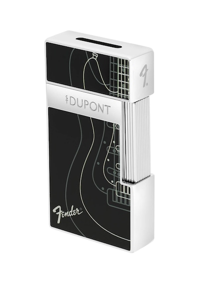 S.t. Dupont Biggy Fender Siyah Çakmak 025025