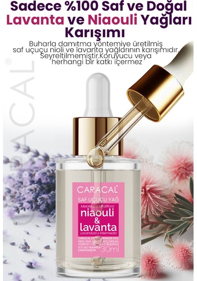 Caracal Nioli Yağı Lavanta Yağı Karışımı 30 Ml Niaouli