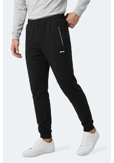 Slazenger Fernon Erkek Cepli Siyah Eşofman Altı