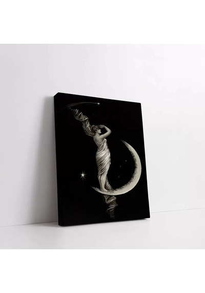 Luna Vintage Kanvas Tablo