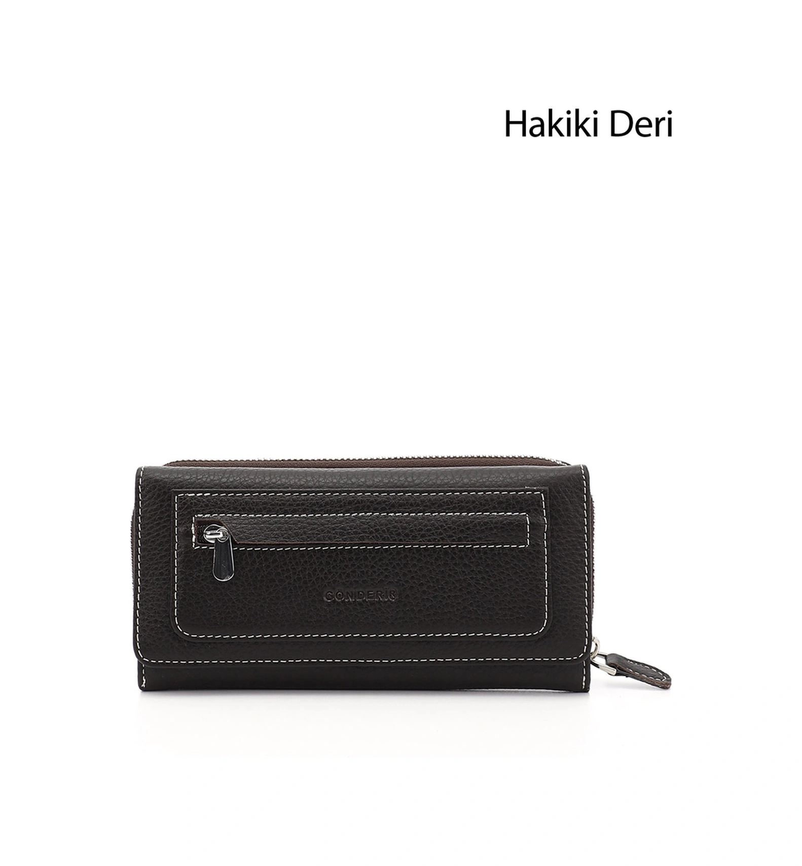 Gönderi(R) Gönderi R Kadın Kahveye Camel Yatay Hakiki Deri Cüzdan Ddzx22906134 Kahve