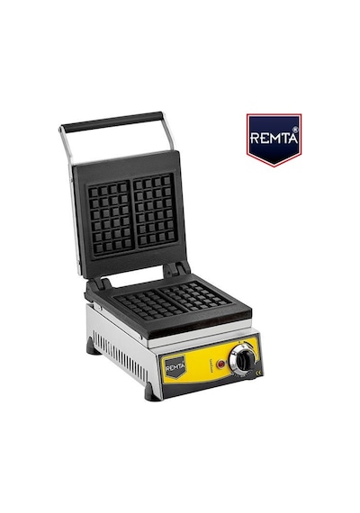 Remta Kare Model Waffle Makinası Elektrikli -16Cm