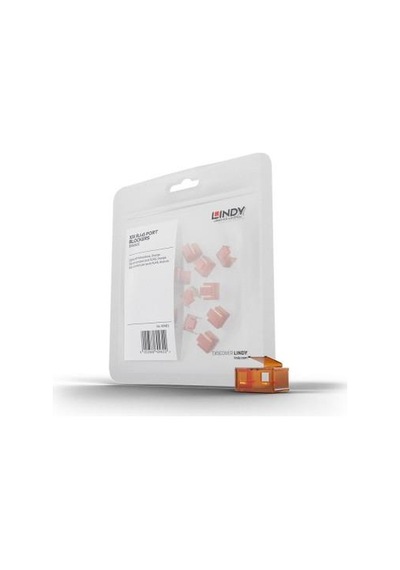 Rj-45 Port Kilidi Anahtar Hariç 20 Li Paket, Turuncu Renk 20 X Rj-45 Port Blockers Without Key , Orange-106844
