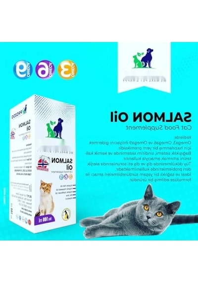 Kedi İçin Omega Yağı 100 Ml