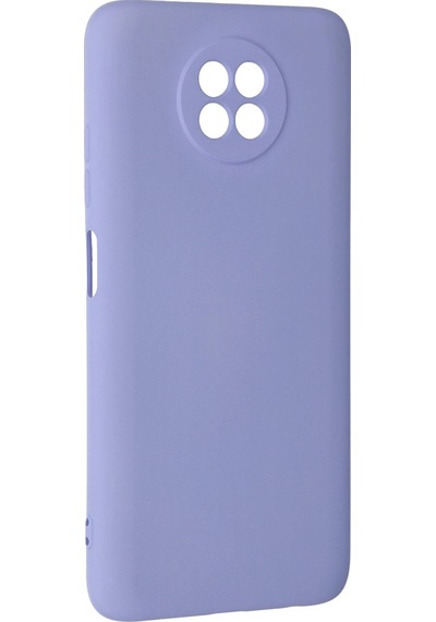Newface Xiaomi Redmi Note 9 5g Kılıf Nano İçi Kadife Silikon Semeglbl - 49 - Lila