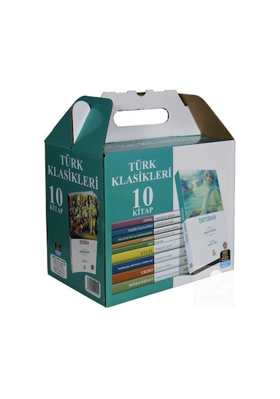 Mercankitap Mercan Türk Klasikleri Seti 10 Kitap Sadeleştirilmiş, İncel...