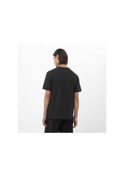 Salomon Logo Tee M Deep Black// Erk T-shırt Lc2526200 Siyah