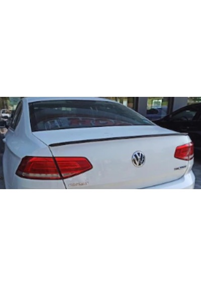 Passat B7 Bagaj Üstü Spoiler Bagaj Çıtası Spoyler Parlak Siyah