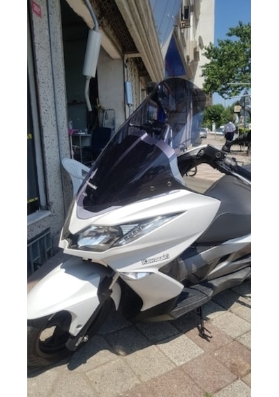Zeus Motor 2014-2015 Kawasaki J 300 Uyumlu Uzun Ön Cam Füme