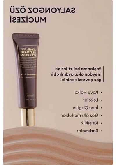 Koyu Halka Karşıtı Göz Kremi, 10 Gr Salyangoz Özlü