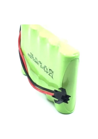 6v 2700mah Oyuncak Araba Bataryası Siyah Soketli+usb Şarj Cihazı