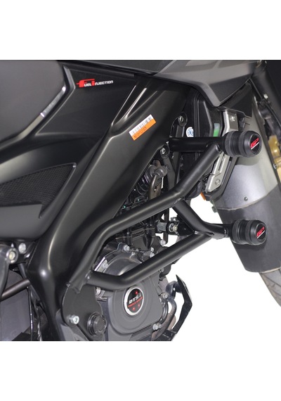 GP Kompozit  Bajaj Pulsar NS 200 2022-2024 Uyumlu Motor Koruma Demiri Siyah