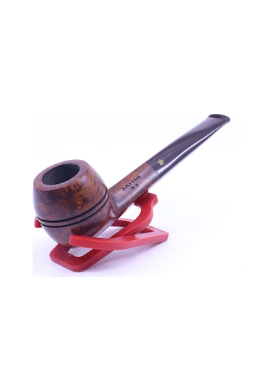 Şahin Sarı Yıldız Bulldog 9mm Filtreli Ebonit Saplı Pipo Mod Pet-200 237212