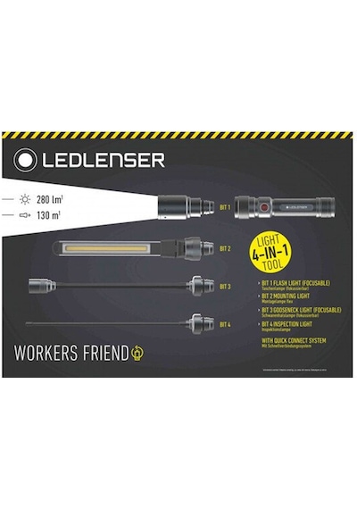 Ledlenser Workers Friends El Feneri Siyah