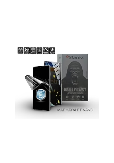Samsung Uyumlu Galaxy Z Fold 7 Nano Ekran Koruyucu Ultra İnce Mat Hayalet Starex