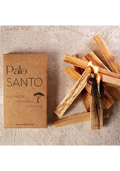 Palo Santo Tütsü, Peru Ağaç Tütsü, Sertifikalı, Yüksek Reçineli, Doğal Tütsü, Palo Santo Incense Palo Santo - 5 Adet 35-40 Gr