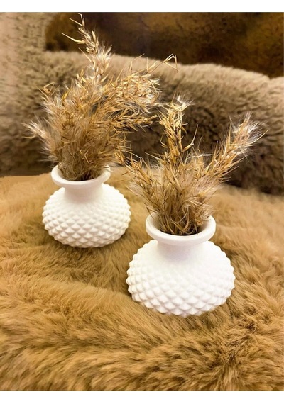 Bernami Vazo Pinterest 2 Adet 4 Cm Minik Vazo Çiçeksiz Ev Salon Aksesuar Dekoratif Diğer