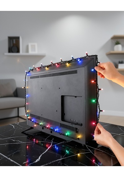 8 Modlu Led Işık Zinciri Xucz5mledışıkrenkli-6-1 Çok Renkli