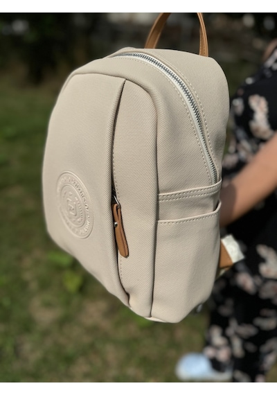 Just Polo Kadın Yeni Sezon Sırt Çantası 236026mh Krem - Taba