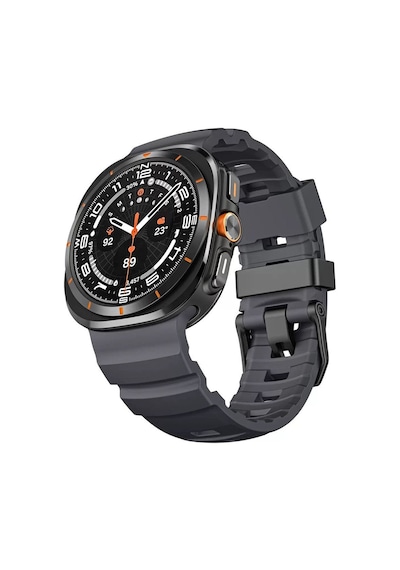 Samsung Galaxy Uyumlu Watch Ultra 47mm Kordon Oluklu Spor Outdoor Band 143
