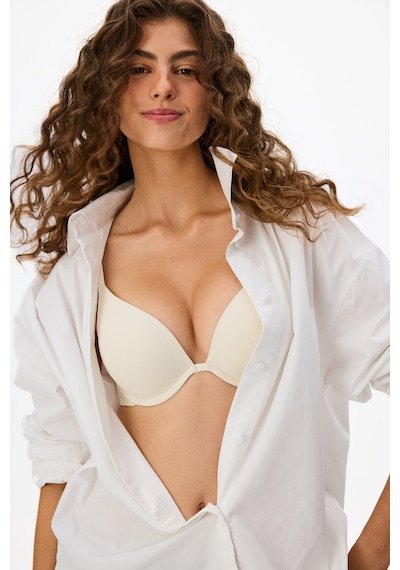Penti Ekru Intense Extra Push Up Essentials Sütyen