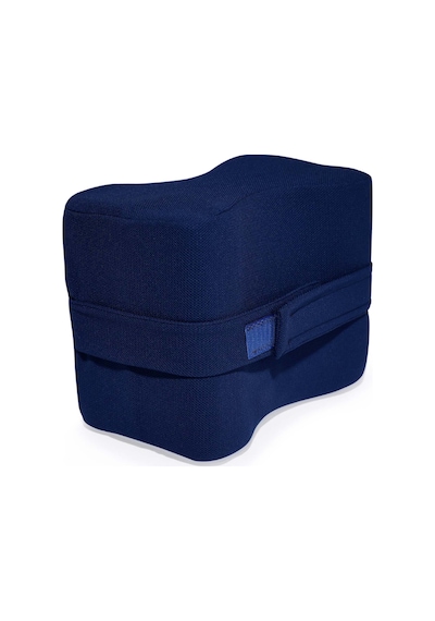 Visco Ortopedik Diz Arası Yastık 25X20/15 cm, Lacivert