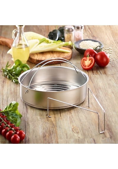 Fissler Buharda Pişirme Aparatı 26 Cm Gri