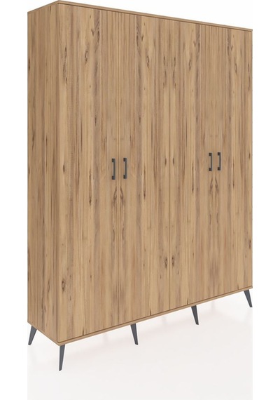 Hyperion Gardrop 10 Raflı 4 Kapaklı 176x44x221 Çam-çam/aytaşı Çam/aytaşı Hyperion Gardrop 10 Raflı 4 Kapaklı 176x44x221 Çam-çam/aytaşı Çam/aytaşı
