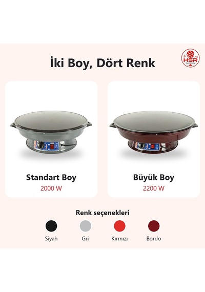 Hsr Home Living Elektrikli Termostatlı Katmer Sacı