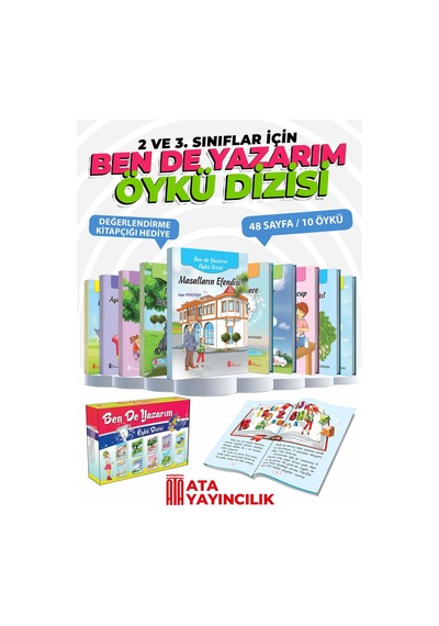 Ata Yayıncılık Ben De Yazarım Öykü Dizisi (2 Ve 3. Sınıflar)