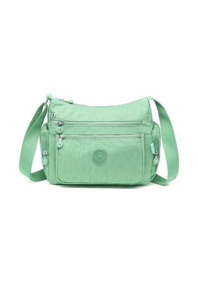 Smart Bags Kadın Postacı Çantası Krinkıl Kumaş 1115 A.yeşil
